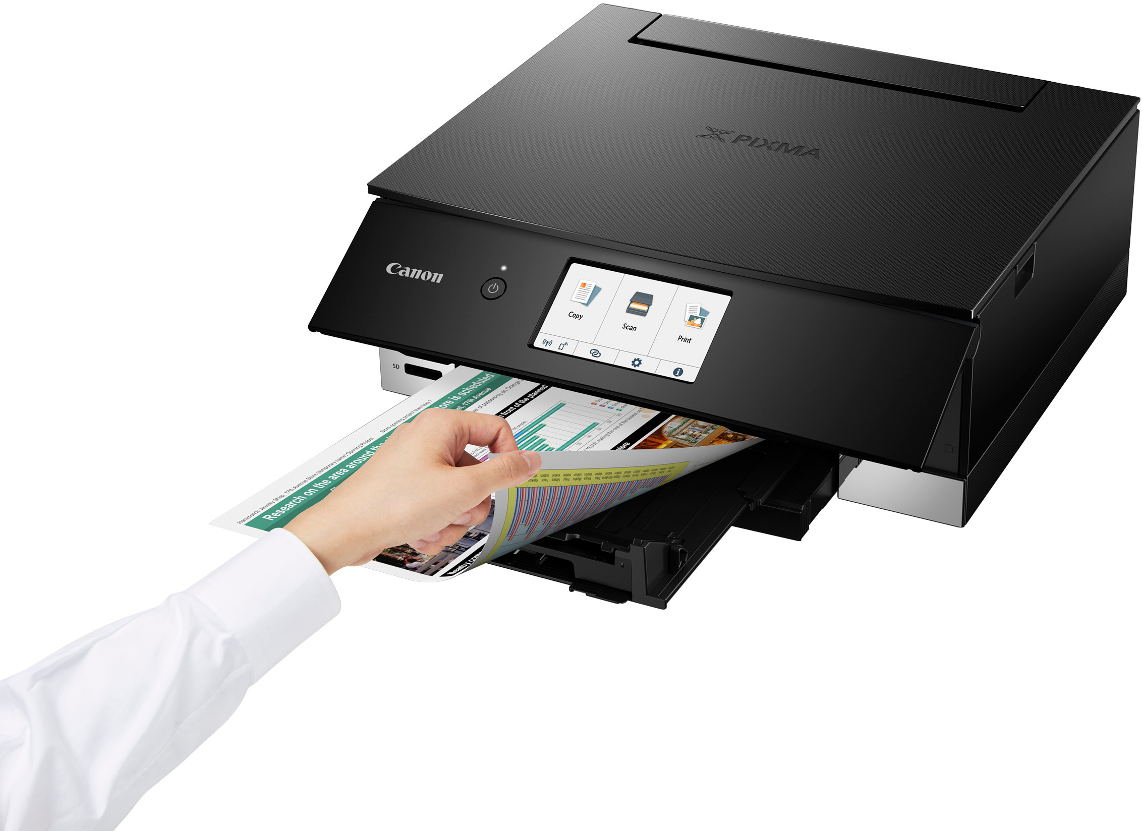 CANON PIXMA TS8350 Tintenstrahldruck Multifunktionsdrucker WLAN Netzwerkfähig
