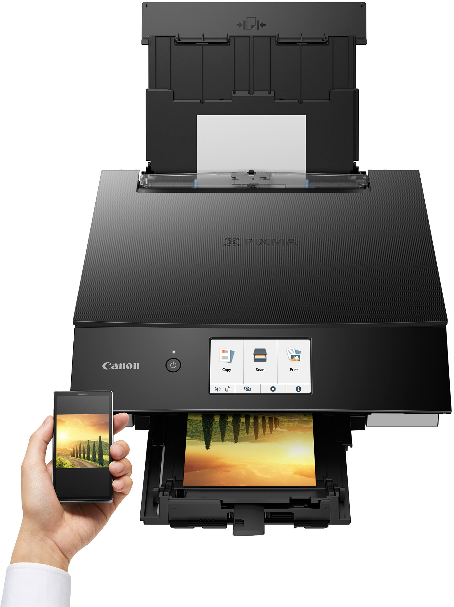 CANON PIXMA TS8350 Tintenstrahldruck Multifunktionsdrucker WLAN Netzwerkfähig