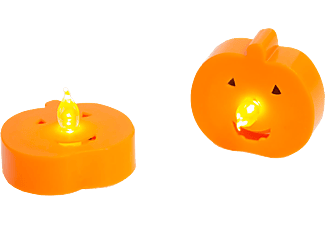 FAMILY HALLOWEEN 55247C LED-es teamécses - tök - 2 db / csomag