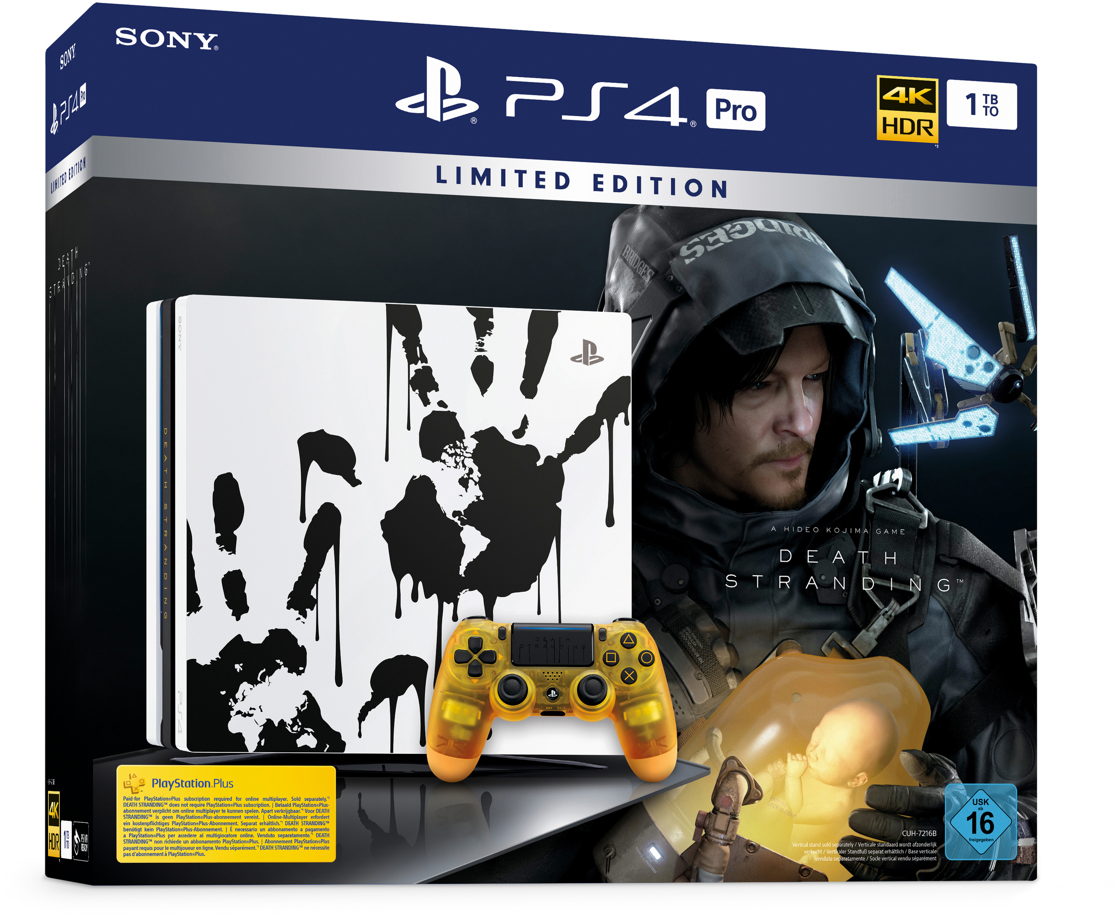 SONY Playstation 4 Pro 1TB Limited Death Stranding Edition