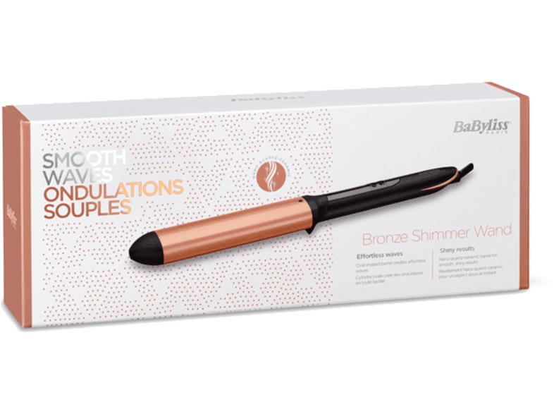 babyliss bronze shimmer wand
