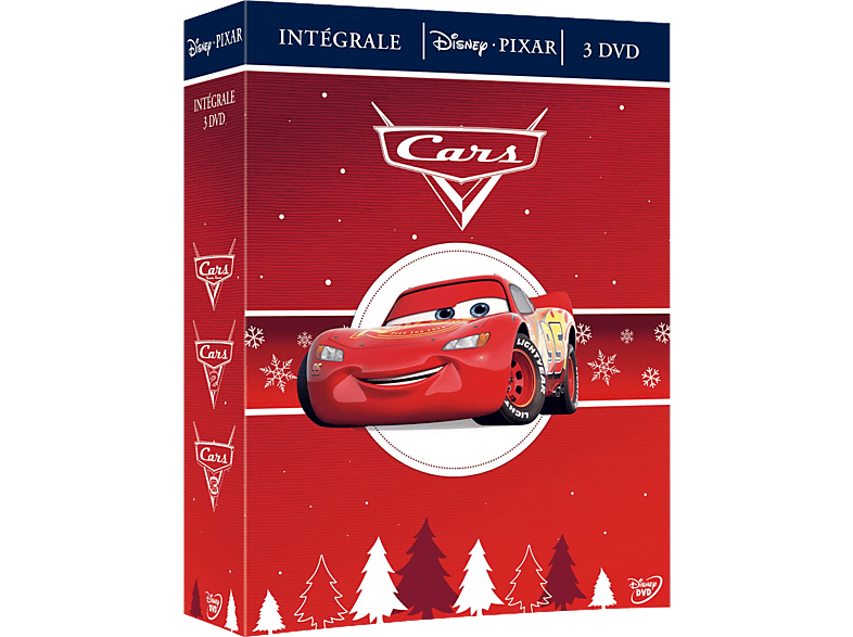 Cars: Quatres Roues + Cars 2 + Cars 3 - DVD