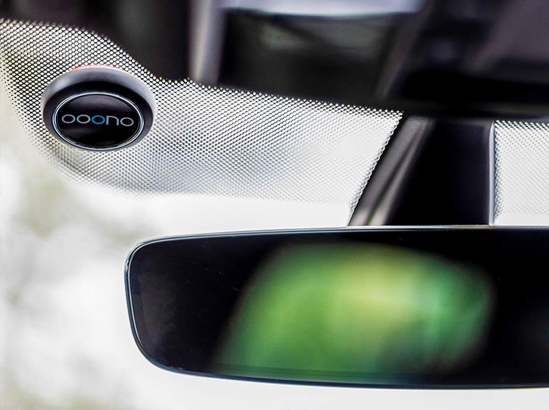 OOONO CO-DRIVER Verkehrsalarm Schwarz