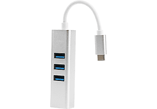 PHILIPS TYPE C USB 3.0  3+LAN Alüminyum Port