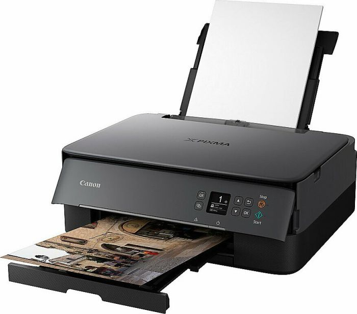 CANON PIXMA TS5350 schwarz, Tinte (3773C006), Multifunktionsdrucker, WLAN, Schwarz