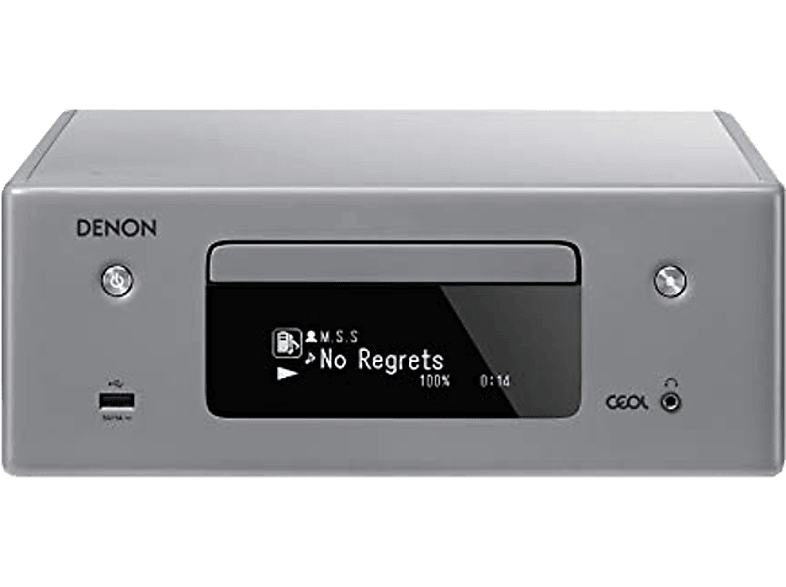 DENON Miniketen Hi-Fi Bluetooth Grijs (RCDN10GYE2)