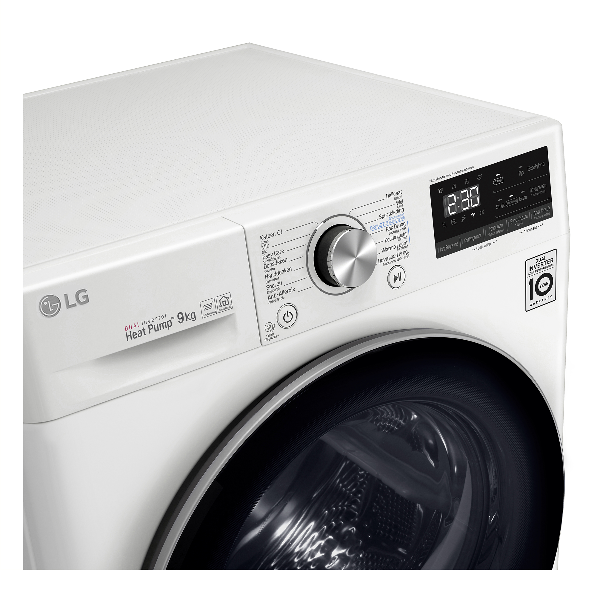 LG RC90V9AV3Q ECOHYBRID Warmtepompdroger