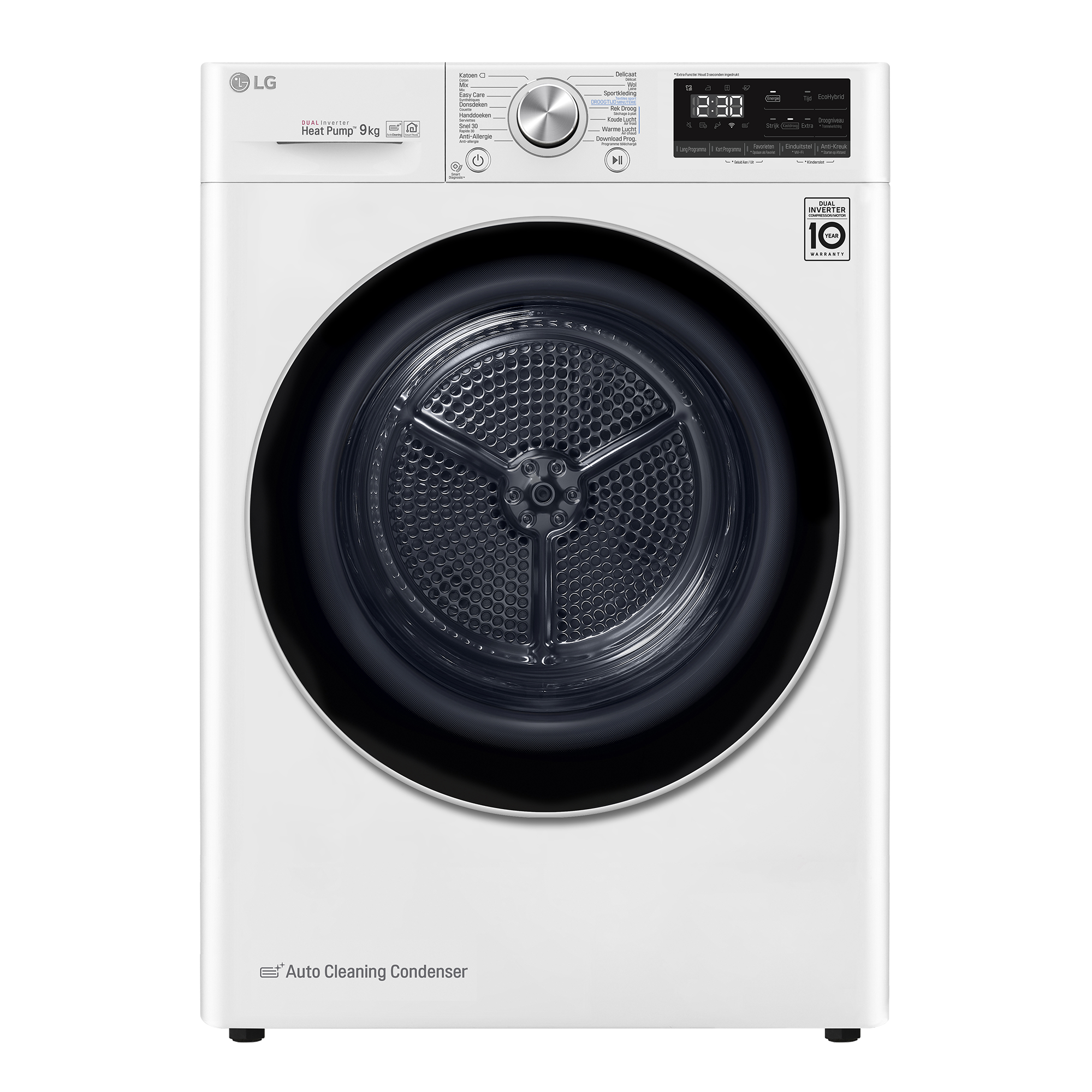 LG RC90V9AV3Q ECOHYBRID Warmtepompdroger