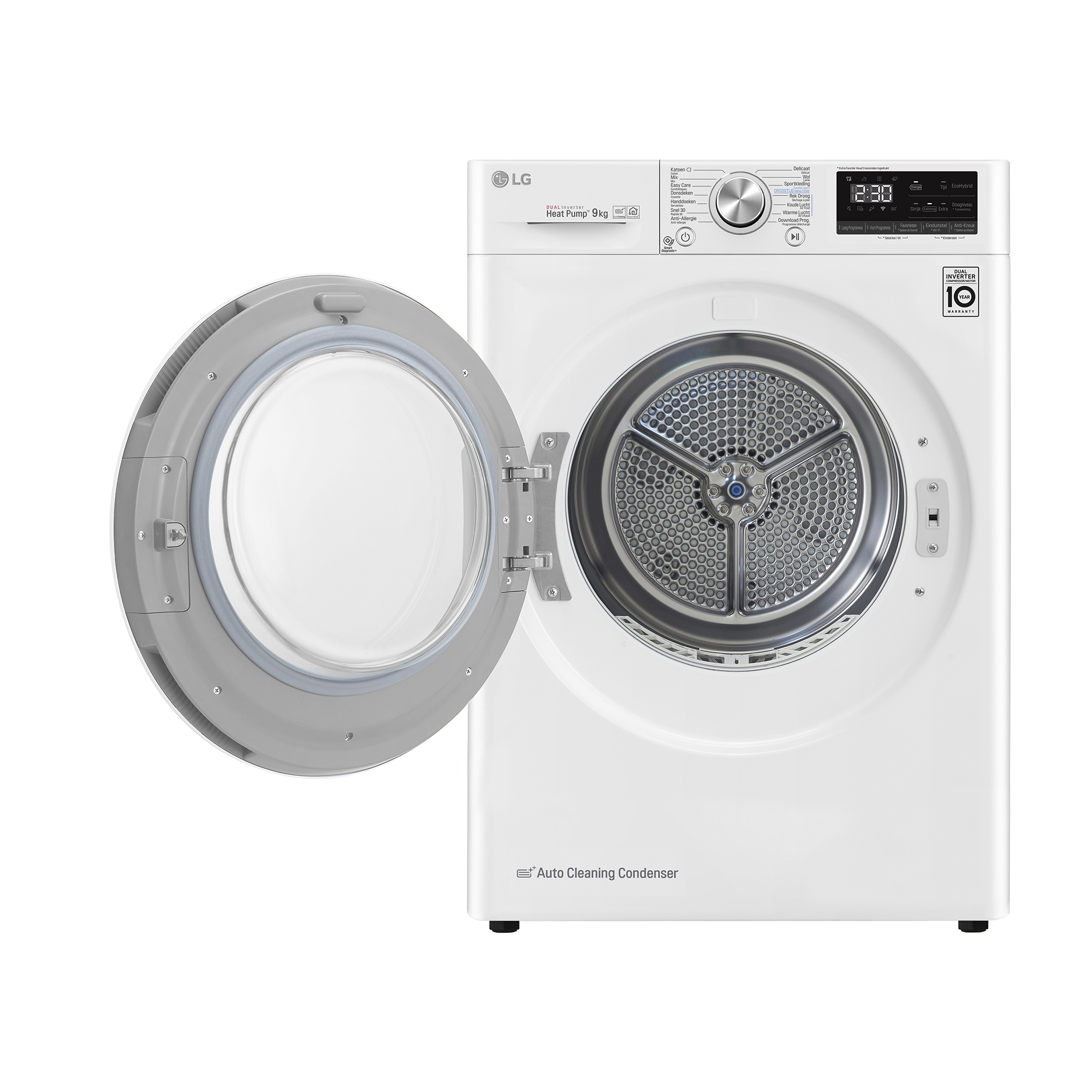 LG RC90V9AV3Q ECOHYBRID Warmtepompdroger
