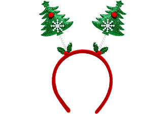 FAMILY CHRISTMAS 58020B Karácsonyi hajráf szett - rugós - mikulás, karácsonyfa, rénszarvas