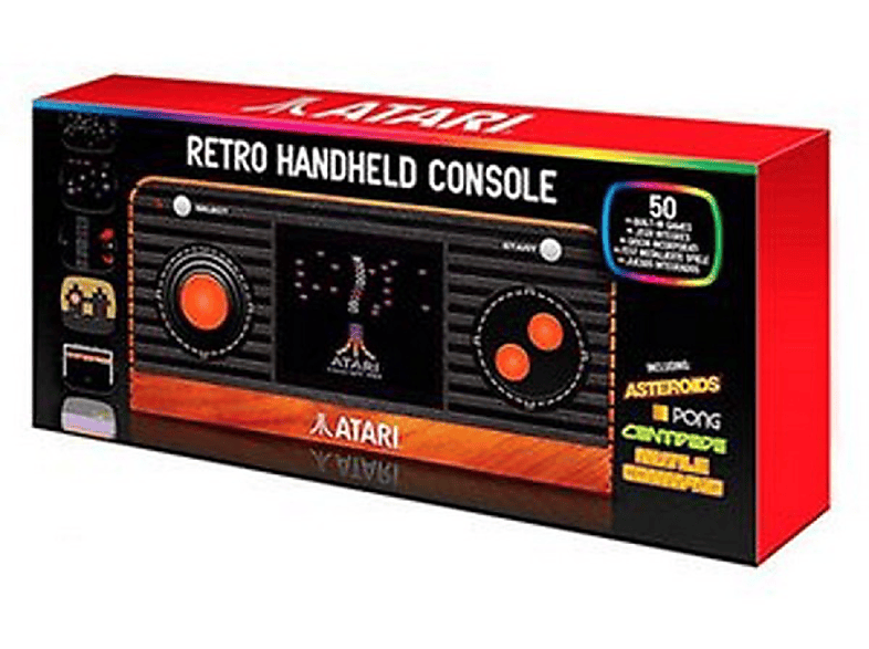 Consola Retro Atari pacman 60 juegos negro handlheld edition koch media
