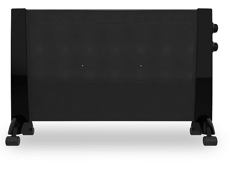 Estufa de mica - Cecotec Ready Warm 3000 Now, 2400 W, 3 Modos, Ruedas omnidireccionales, Termostato regulable, Black