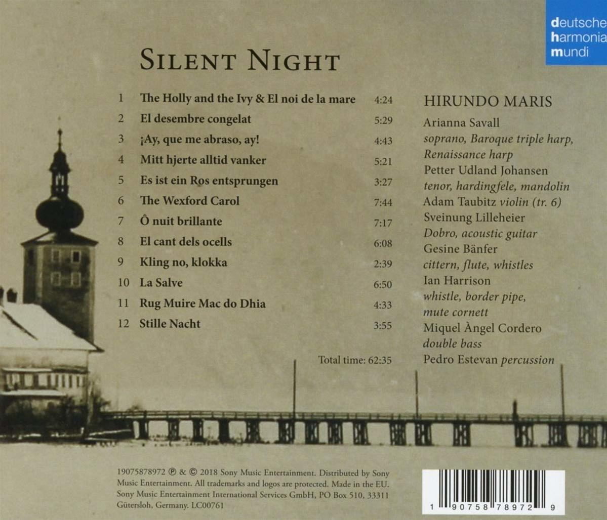 Arianna/+ Savall, Petter Udland Johansen, Hirundo Maris - Silent Night - Early Christmas Music and Carols  - (CD)