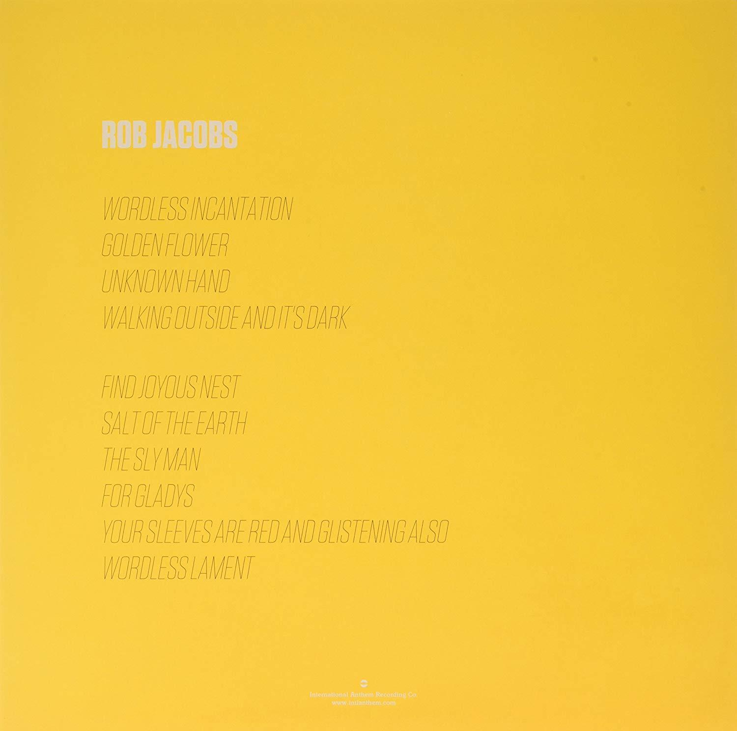 (Vinyl) Rob Jacobs Jacobs - Rob -