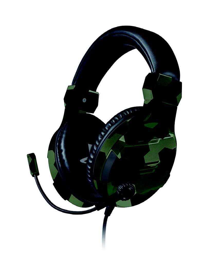 BIGBEN Stereo Gaming Headset Gaming Camouflage/Grün Headset für On-ear PS4™