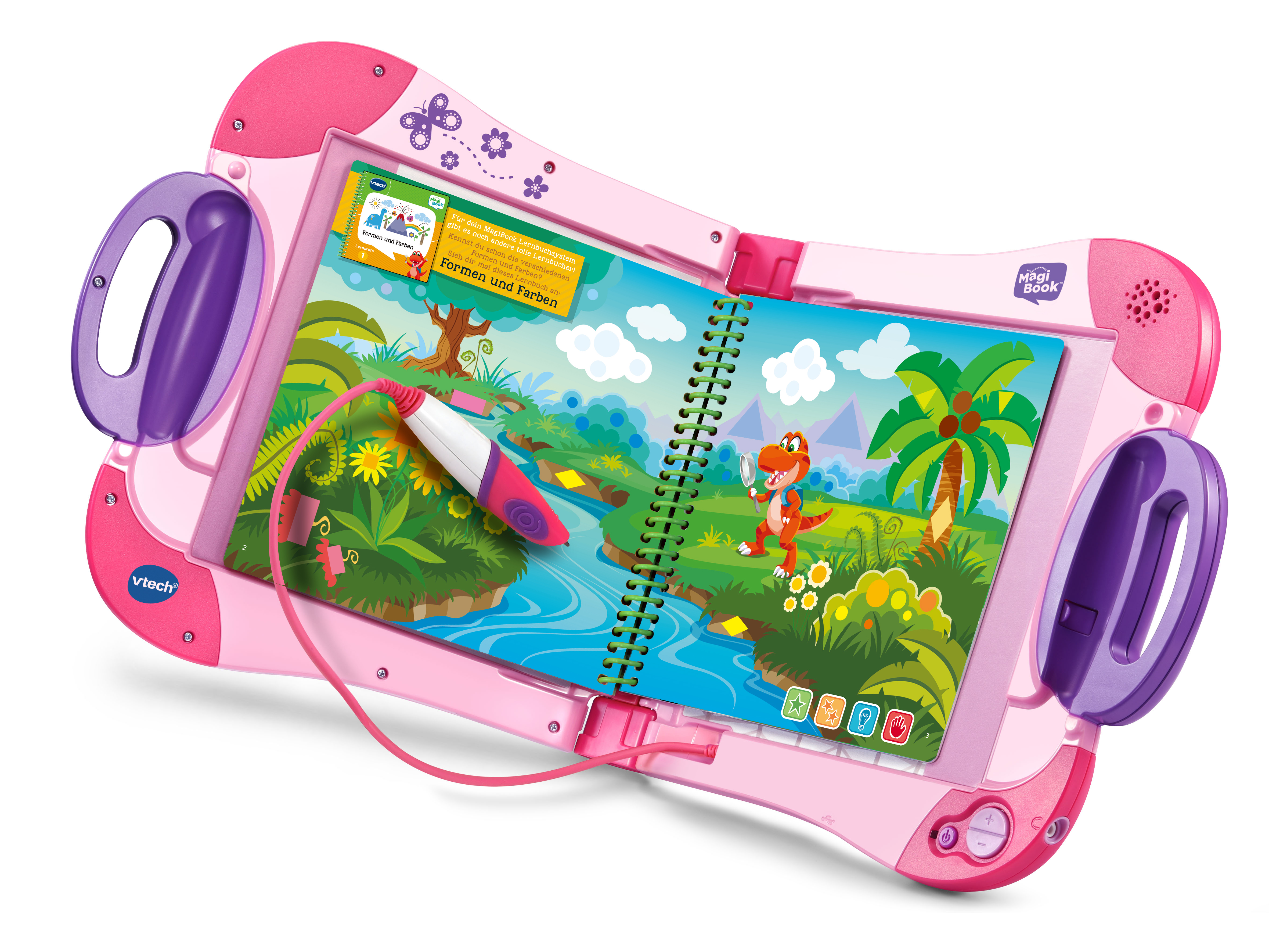 VTECH MagiBook Deluxe Bundle pink Lernbuch, Mehrfarbig