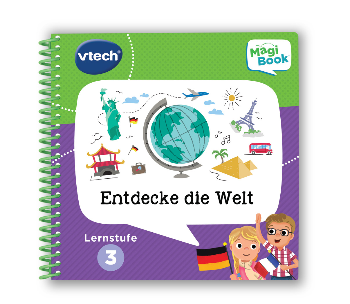 VTECH MagiBook Deluxe Bundle pink Lernbuch, Mehrfarbig