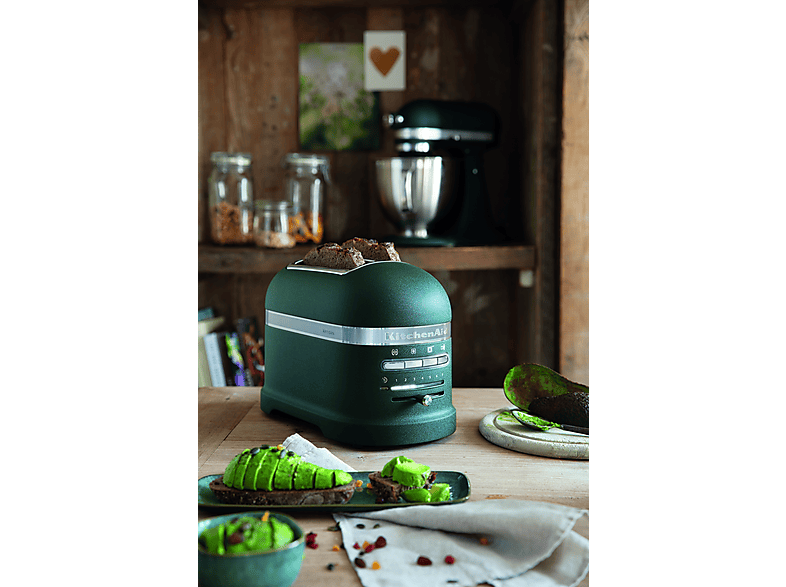 Kitchen Aid 5KMT2204EPP Toaster (Grün, 1250 Watt, Schlitze: 2) — Foto 2 von 3