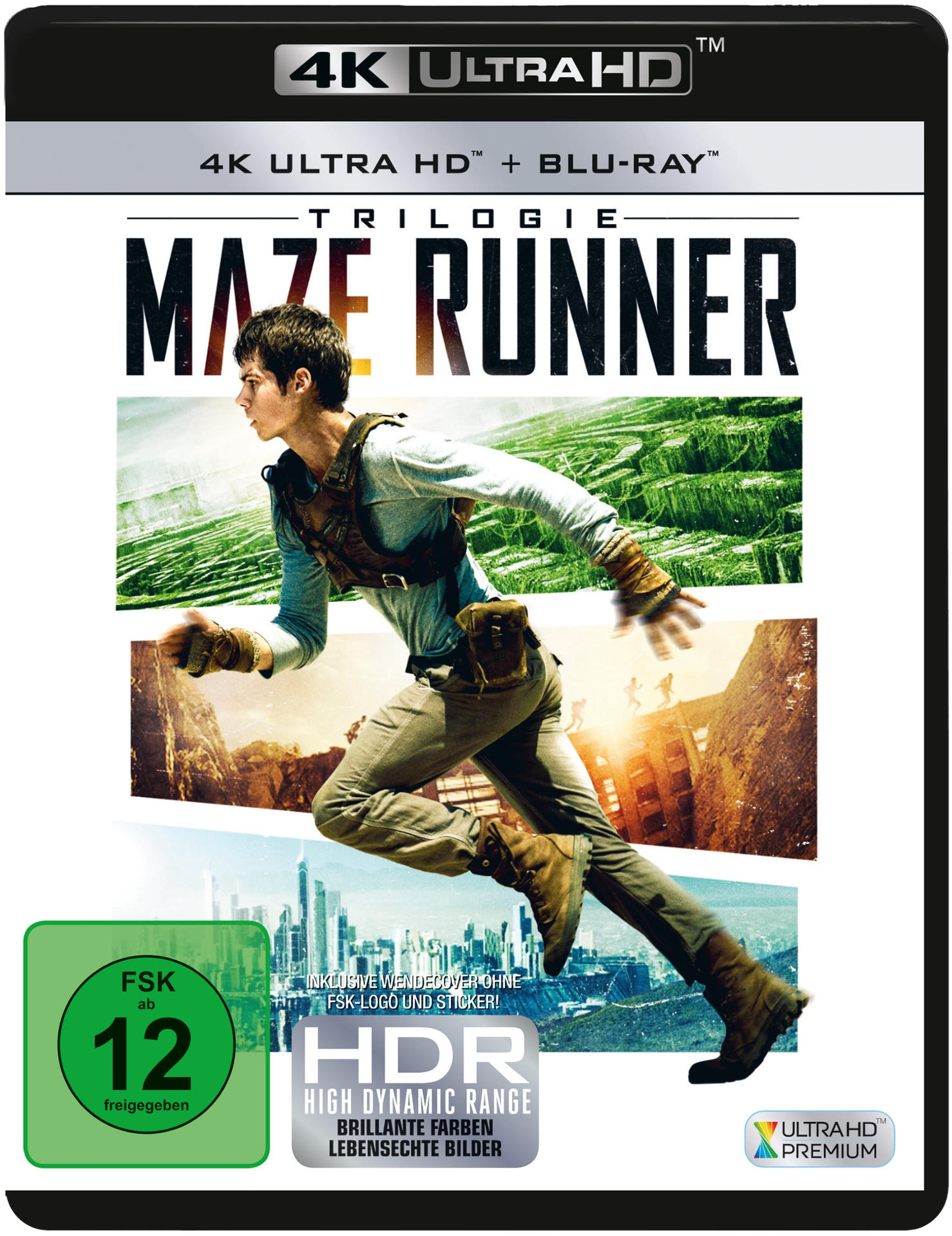 Maze Runner Trilogie [4K Ultra HD Blu-ray + Blu-ray]
