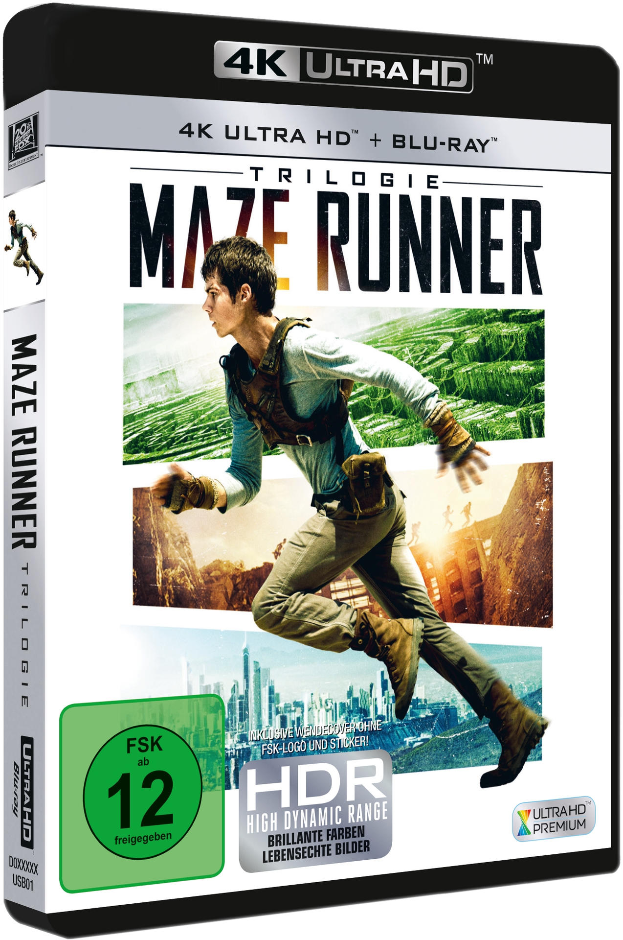 Maze Runner Trilogie [4K Ultra HD Blu-ray + Blu-ray]