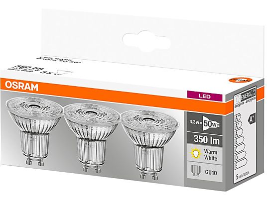 OSRAM LED BASE PAR16 GU10 - LED-Leuchtmittel