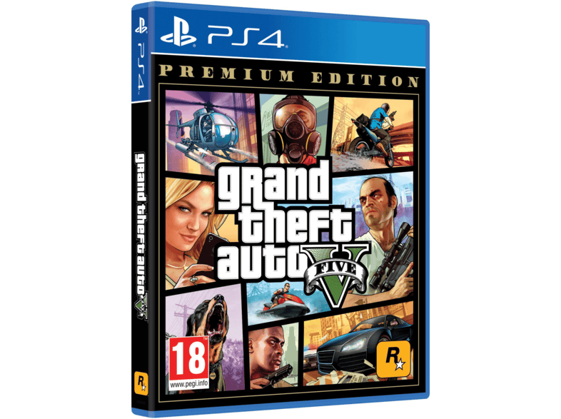 Likeur condoom Mobiliseren GTA V Premium Edition NL PS4 PlayStation 4 Games