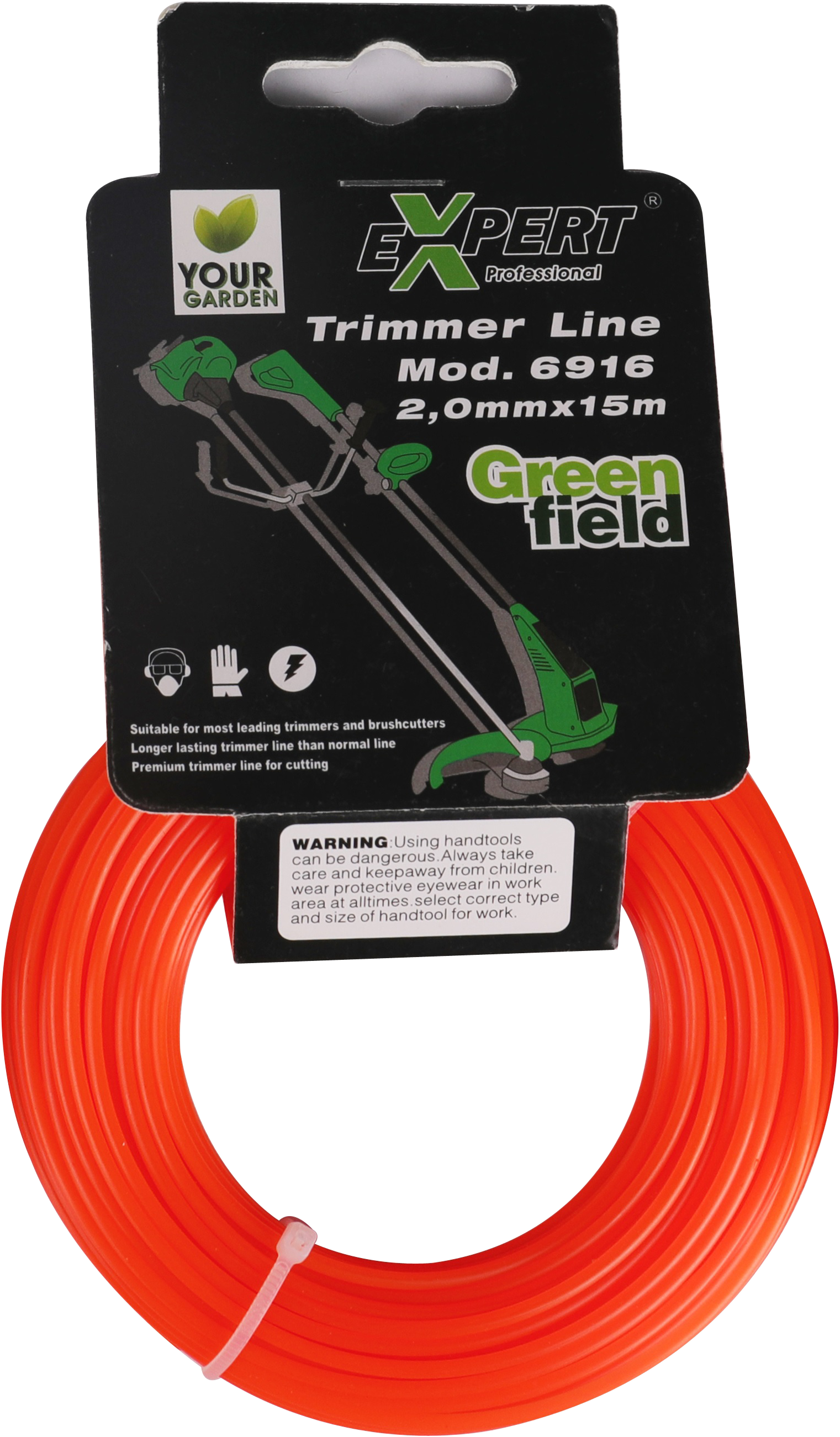 GREENFIELD Damil fűszegélyvágóhoz 2,0 mm * 15m