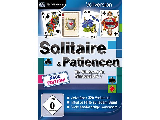 Solitaire & Patiencen für Windows 10: Neue Edition - PC - Deutsch