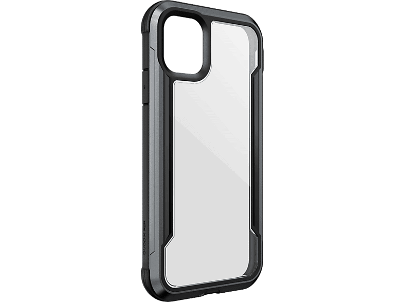 X-DORIA Cover iPhone 11 Transparant Zwart (484596)
