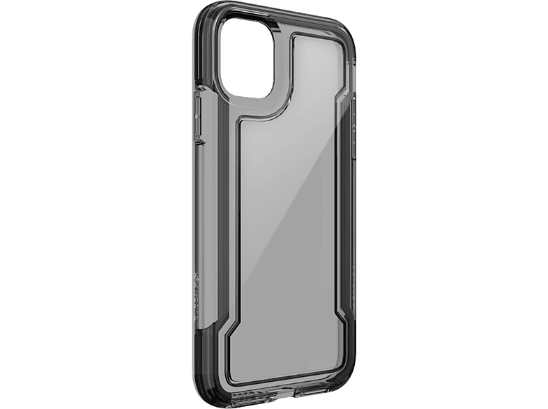 X-DORIA Cover iPhone 11 Transparant Zwart (484671)