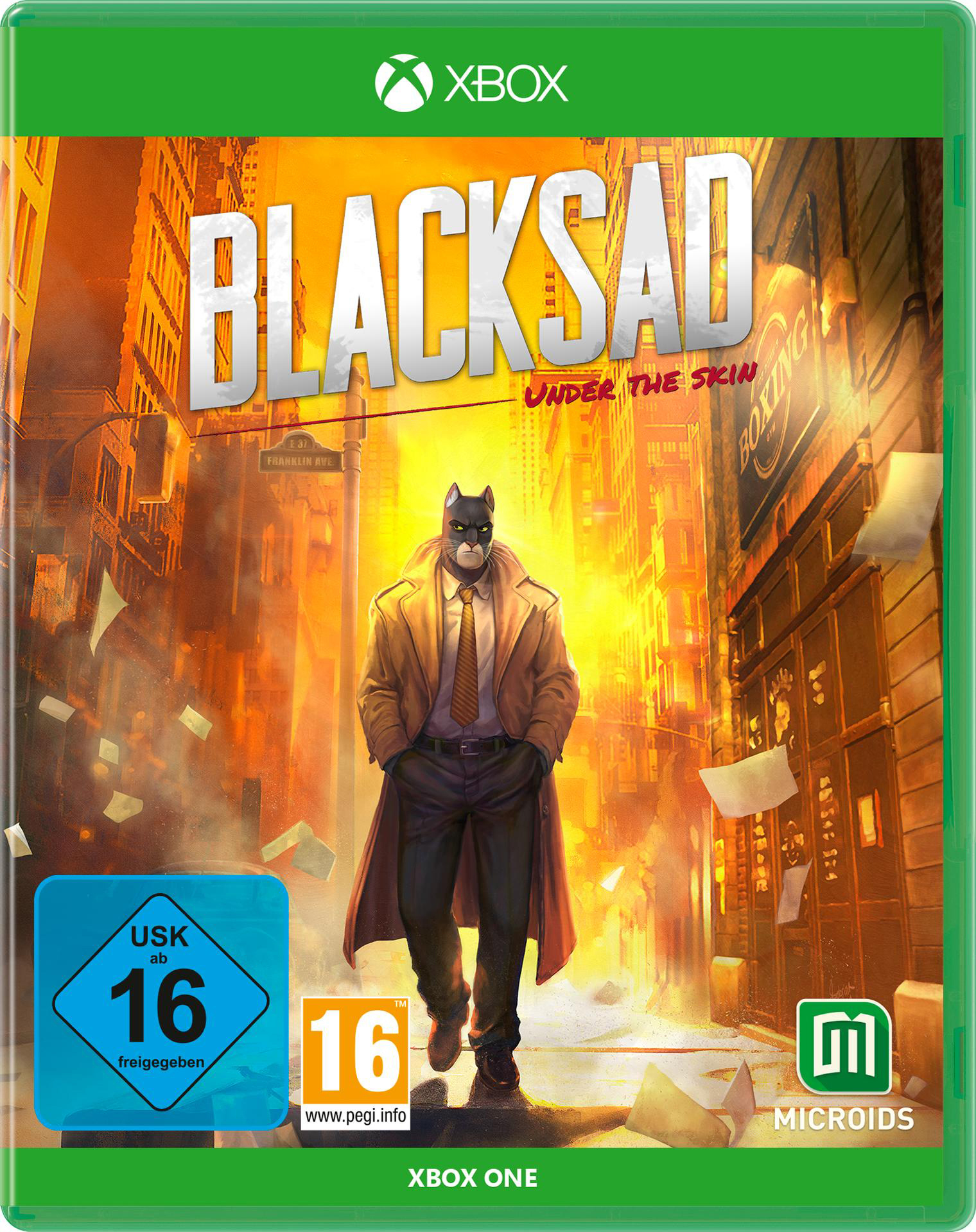 the Skin Blacksad: Under - [Xbox One]