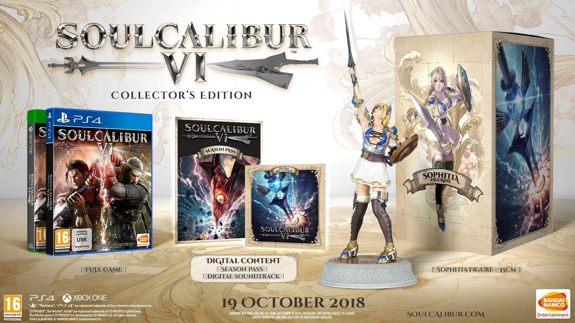 PS4 Soulcalibur VI Collector Edition