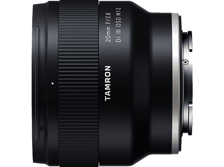 TAMRON F050 20 mm f./2.8 OSD, Di III (Objektiv für Sony EMount, Schwarz) MakroObjektive für