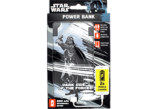 LAZERBUILT Powerbank 6000 mAh, Star Wars Vader