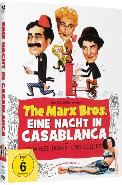 The Marx Bros.-Eine Nacht in Casablanca-Mediab Blu-ray + DVD