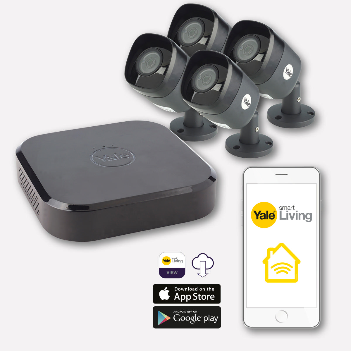 YALE Smart Home CCTV Kit XL
