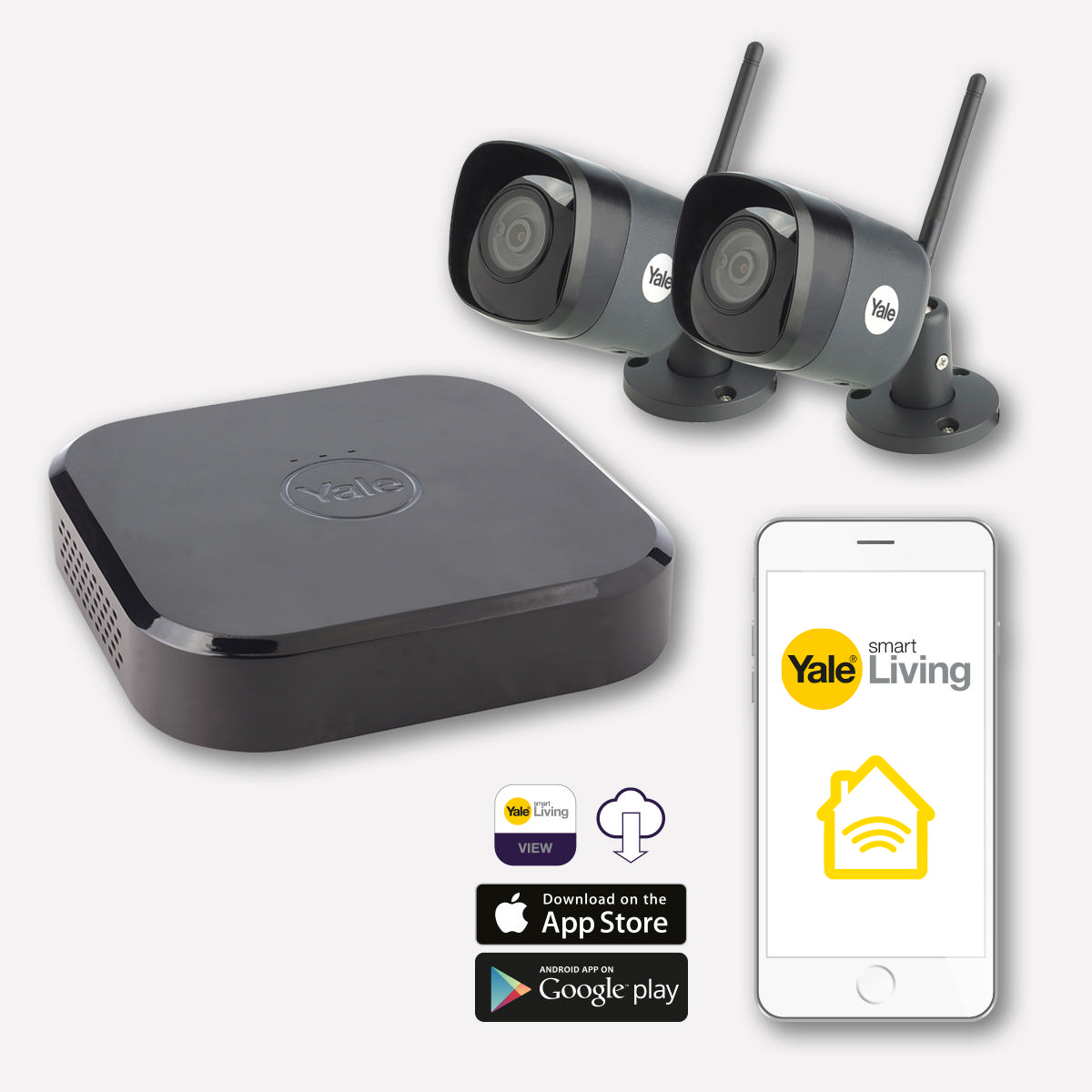 YALE Smart Home CCTV WİFİ Kit