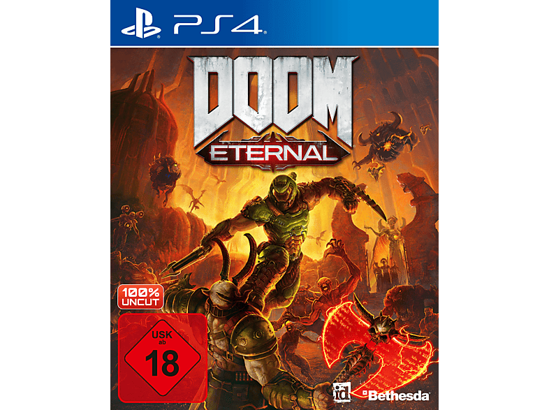 DOOM Eternal inkl. Metal Plate (Exkl. bei Amazon) [Playstation 4]