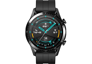 HUAWEI Watch GT 2 46mm Mat Zwart/Zwart kopen? | MediaMarkt