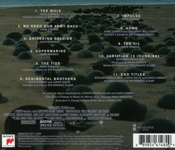 VARIOUS - Dunkirk  - (CD)