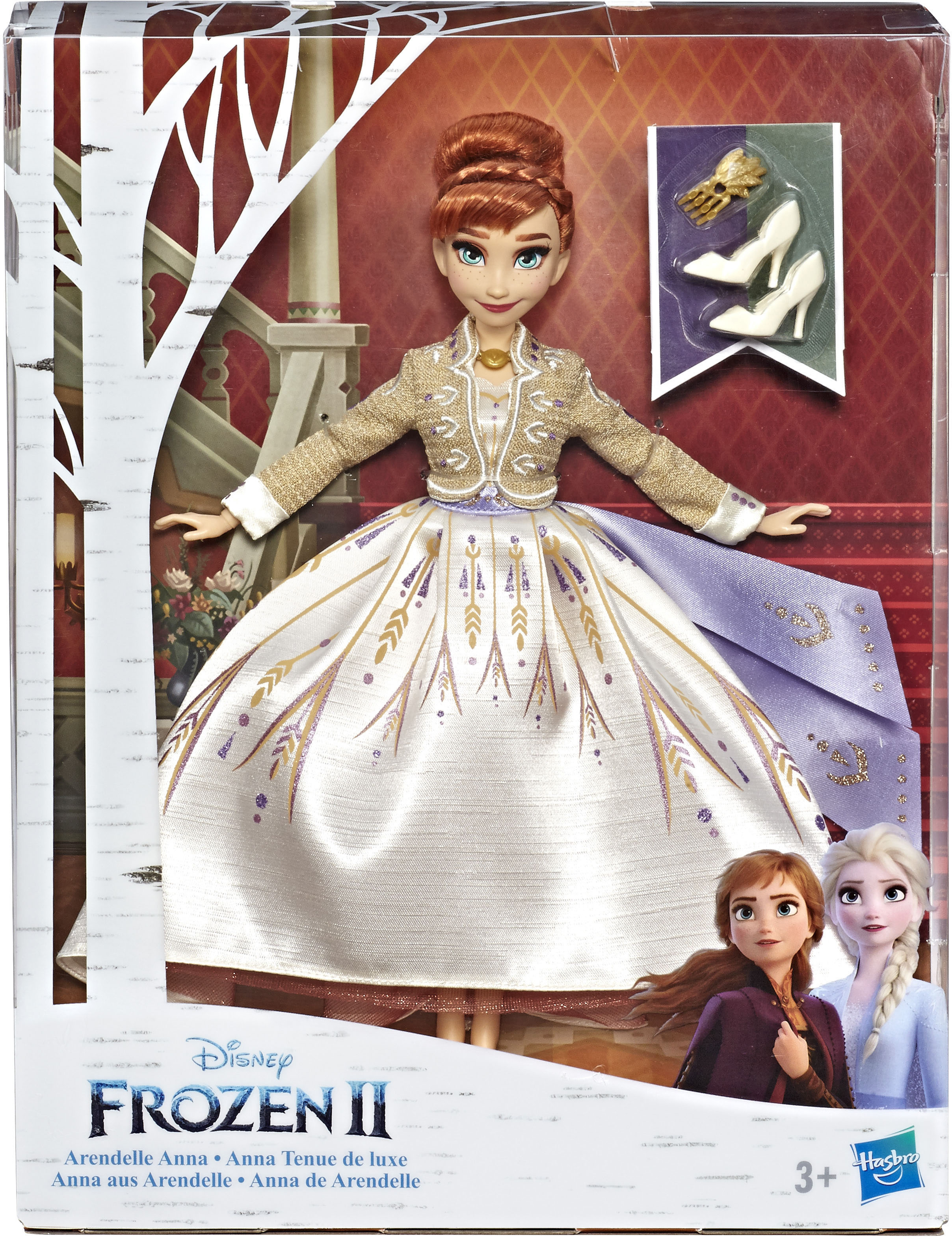 HASBRO Disney Die Eiskönigin 2 Arendelle Deluxe Modepuppen Spielset Mehrfarbig