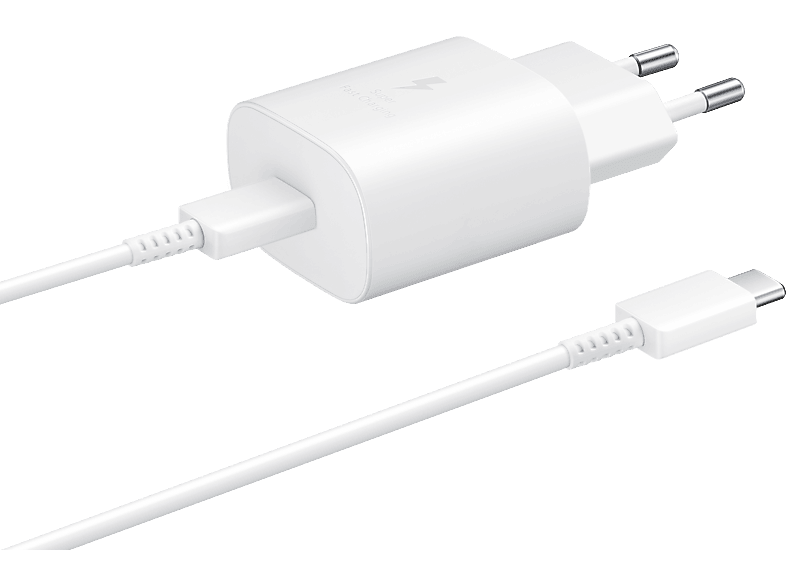 openbaar Marxistisch krab SAMSUNG 25W Fast Charger USB-C Wit kopen? | MediaMarkt