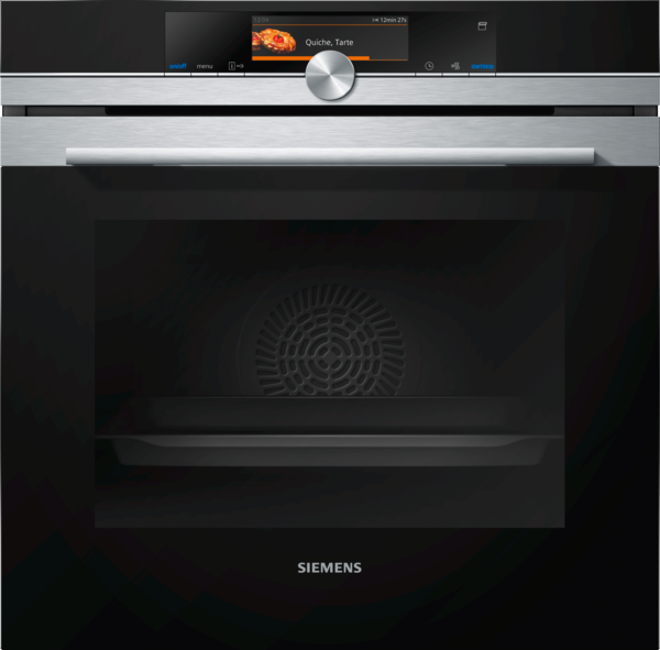 SIEMENS HS658GXS7, Backofen (Einbaugerät, 71 l, 594 mm breit), IQ700, Dampfgarfunktion