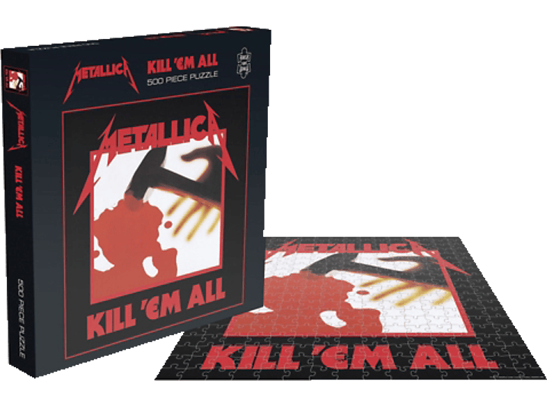 Kill \'Em All Puzzle PLASTIC Puzzle) Metallica HEAD (500 - Piece