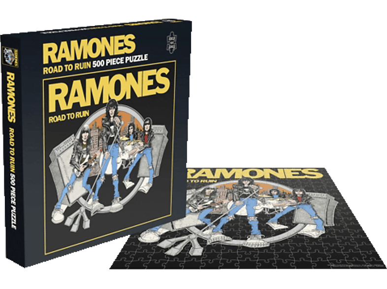 Ruin Puzzle Piece Puzzle) PLASTIC To Ramones HEAD (500 - Road
