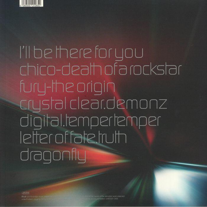 Albumcover mit Text: I'll be there for you, chico-death of a rockstar, fury-the origin, und mehr.