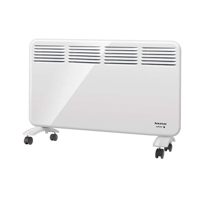 Convector - Taurus CHTA 2000, Para pared y ruedas, 2000 W, Apto para baño, 3 modos, Blanco