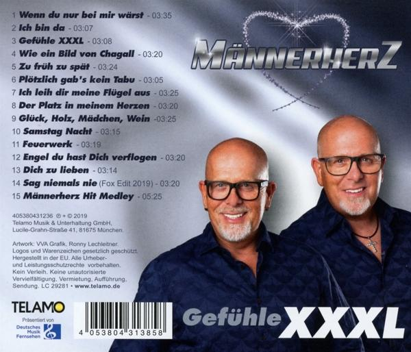 CD-Cover mit zwei Männern mit Brille, Text auf Deutsch und einer Titelliste.