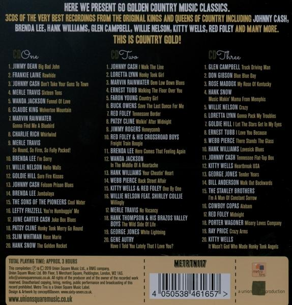VARIOUS - Country Gold (Metalbox Ed)  - (CD)