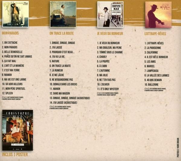 Christophe Maé - Coffret 4 CD  - (CD)